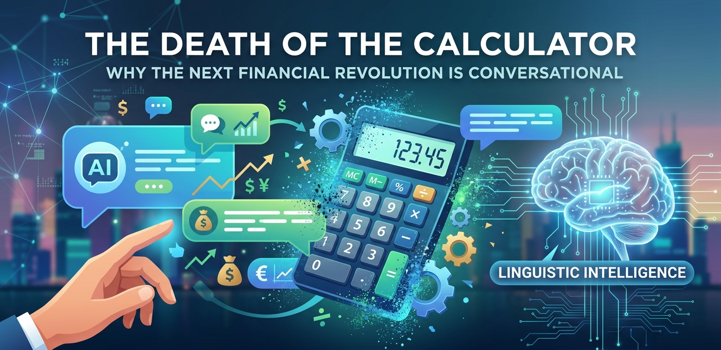 The Death of the Calculator: 1 Major Shift to Conversational Finance